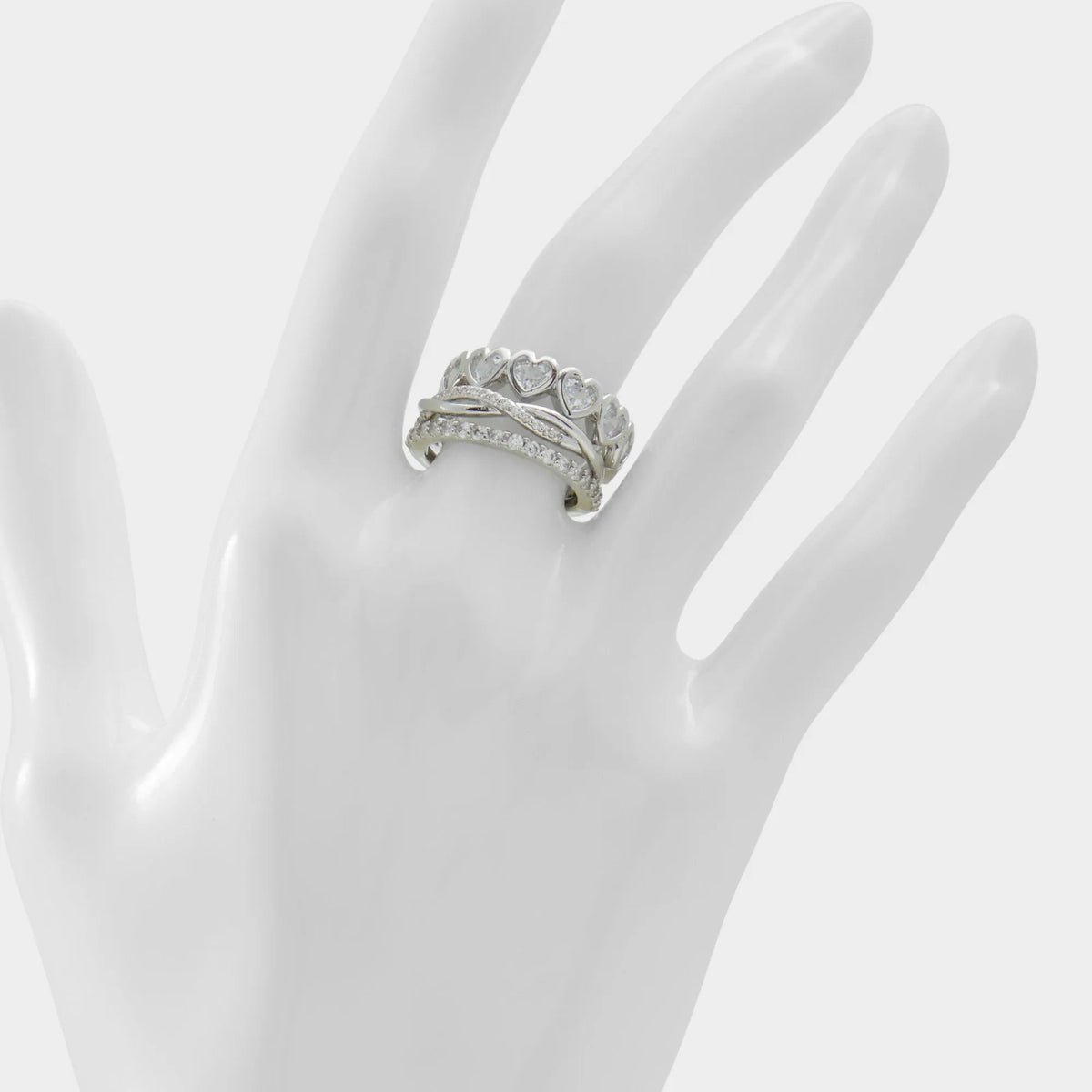 Silver/Clear Multi