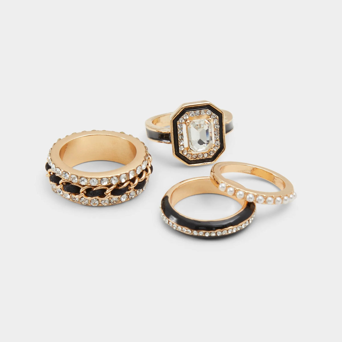 Black/Gold Multi
