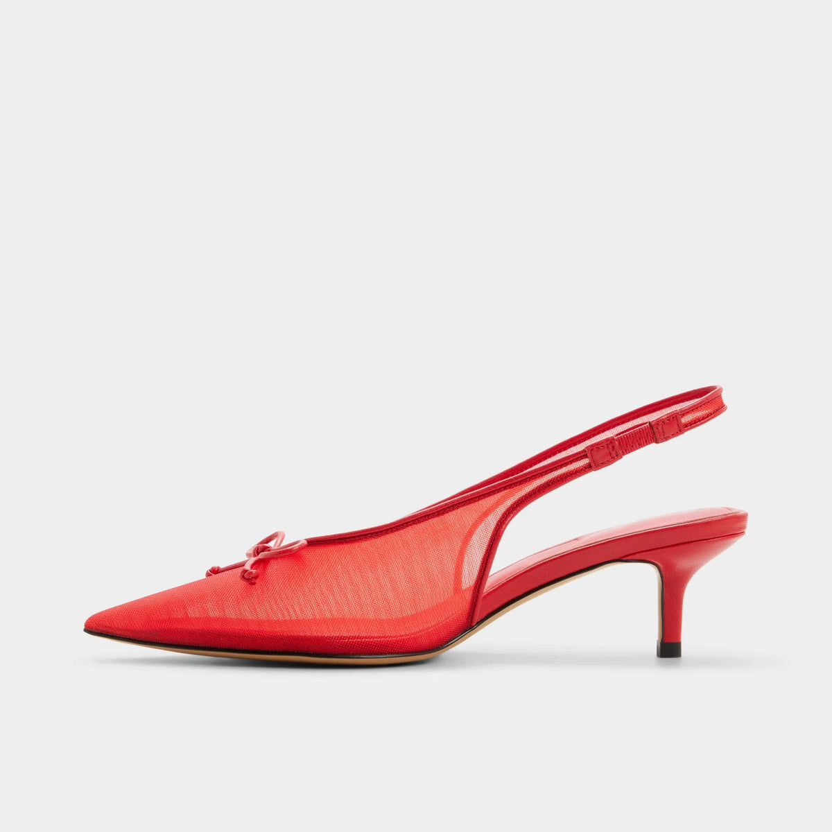 Bright red