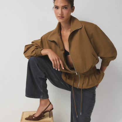 Open brown